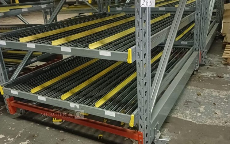 Autre Lot de 5 paires de rayonnages dynamiques , chaque rayonnage à 170cm x 220 cm hau  284