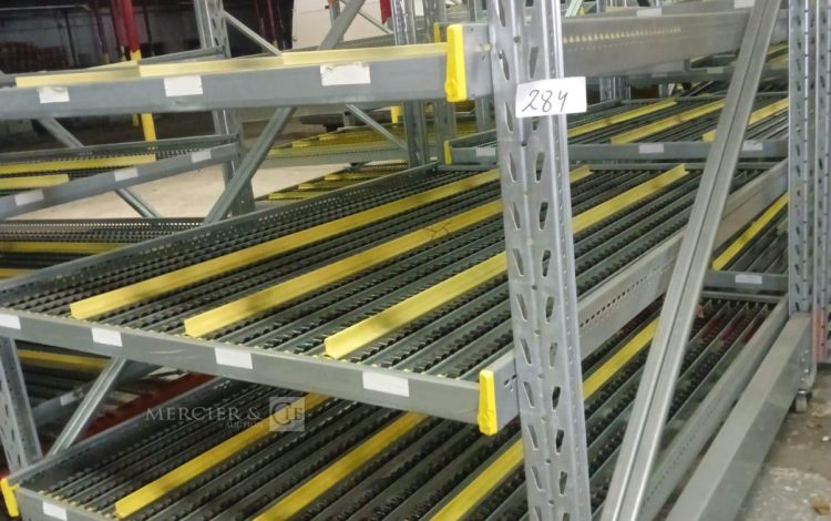 Autre Lot de 5 paires de rayonnages dynamiques , chaque rayonnage à 170cm x 220 cm hau  285