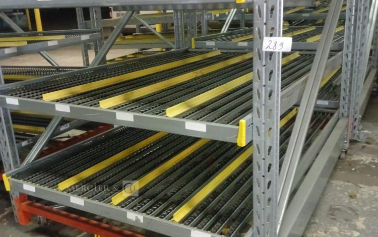 Autre Lot de 3 paires de rayonnages dynamiques , chaque rayonnage à 170cm x220cm , hau  290