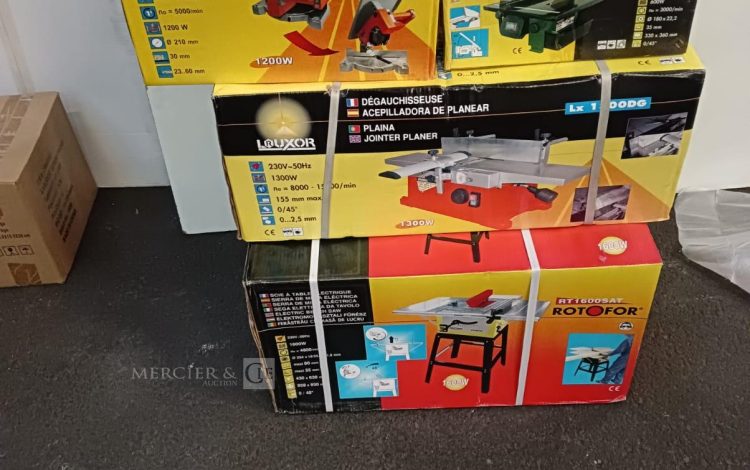 Autre Lot de 4 machines de bricolage Luxor / Rondy / Rotofor  295