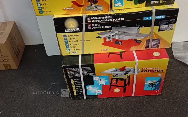 Autre Lot de 4 machines de bricolage Luxor / Rondy / Rotofor  298