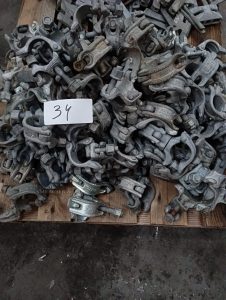 Autre Lot de 100 colliers de serrage pour tubes déchafaudage, comprenant des modèles  34