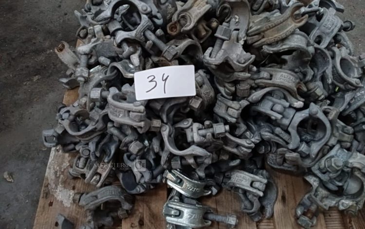 Autre Lot de 100 colliers de serrage pour tubes déchafaudage, comprenant des modèles  34