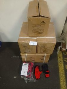 Autre Lot de 600 paires de gants de manutention Active Gear modèle G1169NP, en latex r  46