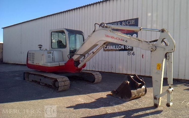 KUBOTA MINI PELLE TB160 C 5,775T 4771H AN2011 GRIS 50081