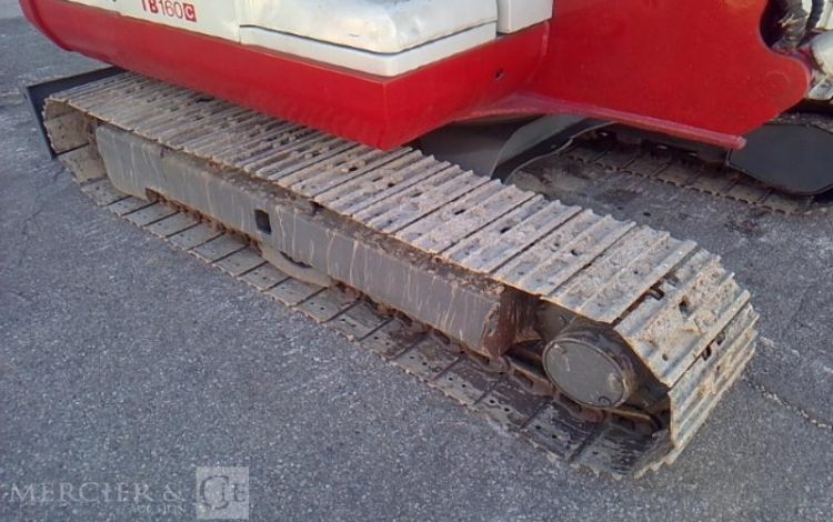 KUBOTA MINI PELLE TB160 C 5,775T 4771H AN2011 GRIS 50081