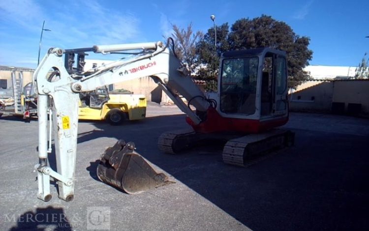 KUBOTA MINI PELLE TB160 C 5,775T 4771H AN2011 GRIS 50081