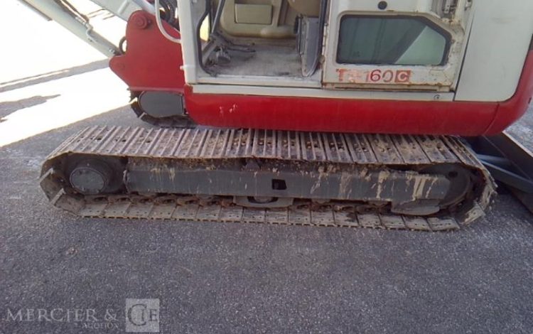 KUBOTA MINI PELLE TB160 C 5,775T 4771H AN2011 GRIS 50081