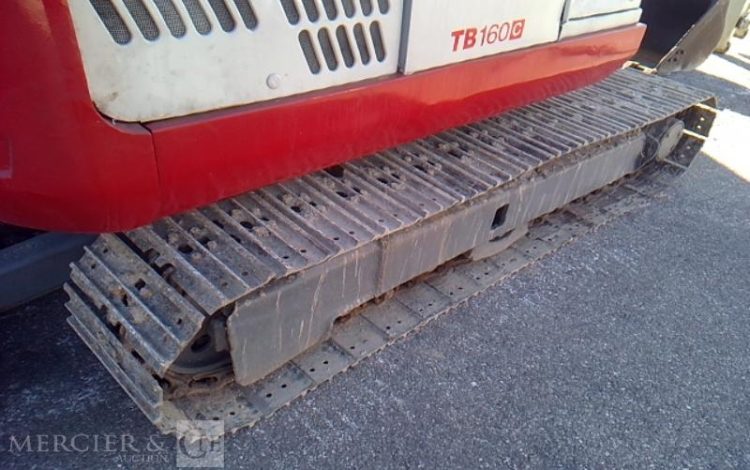 KUBOTA MINI PELLE TB160 C 5,775T 4771H AN2011 GRIS 50081