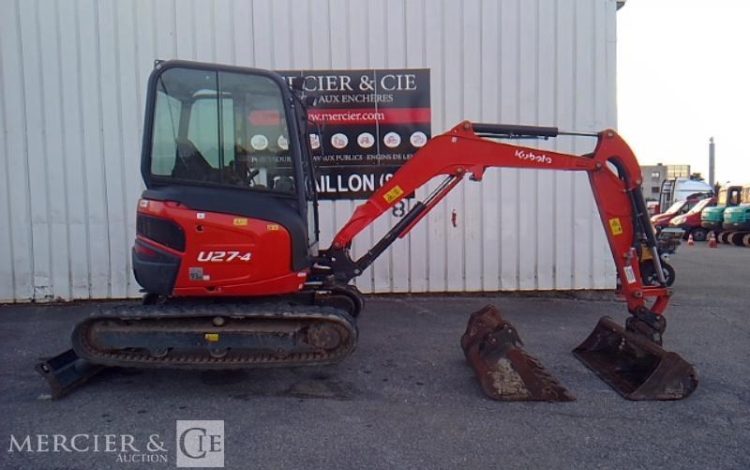 KUBOTA MINIPELLE U27-4   2T7 AN2021  70499