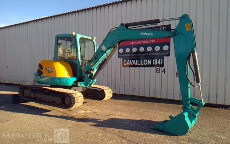 KUBOTA MINI PELLE KX161-3SZ 6T 3332H AN2012 VERT 80173
