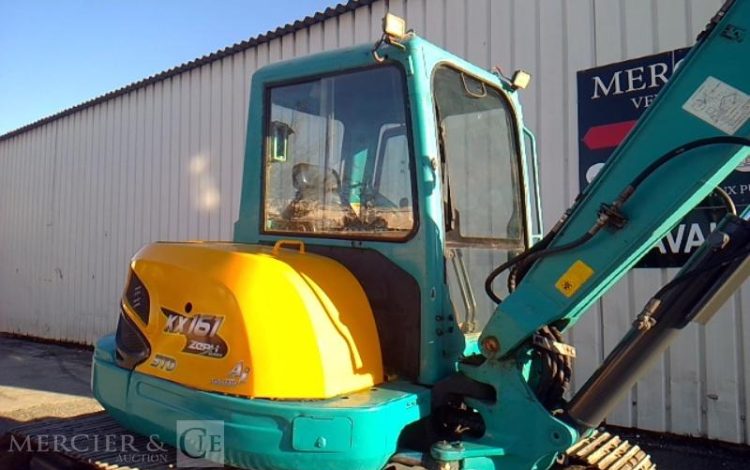 KUBOTA MINI PELLE KX161-3SZ 6T 3332H AN2012 VERT 80173