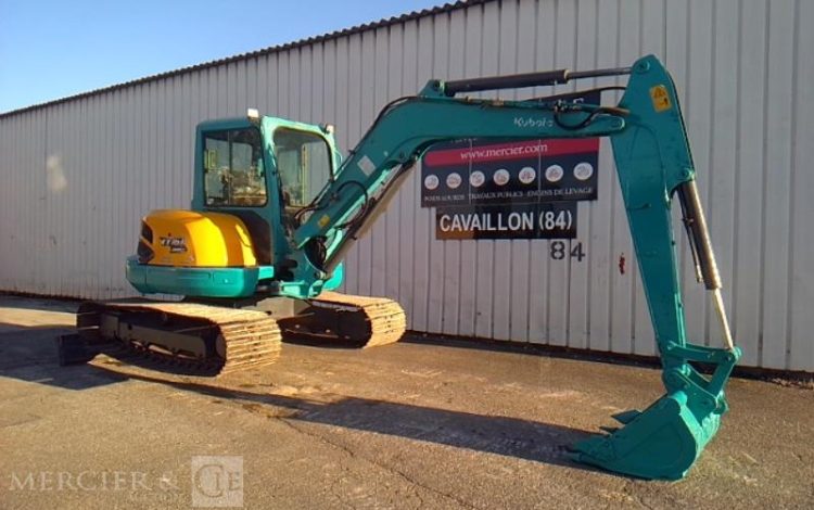KUBOTA MINI PELLE KX161-3SZ 6T 2H AN2012 VERT 81959