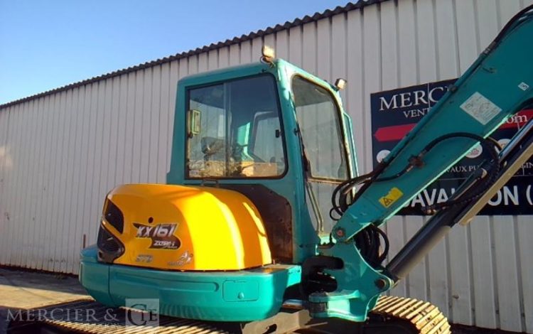 KUBOTA MINI PELLE KX161-3SZ 6T 2H AN2012 VERT 81959