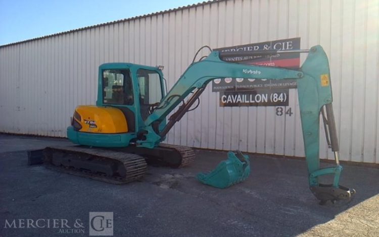 KUBOTA MINI PELLE KX 160-3SZ 81H AN2012 VERT 83015