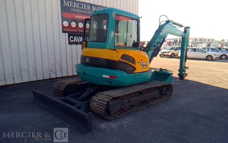 KUBOTA MINI PELLE KX 160-3SZ 81H AN2012 VERT 83015