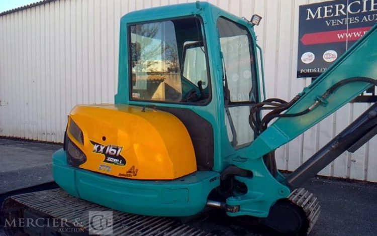 KUBOTA MINI PELLE KX 160-3SZ 81H AN2012 VERT 83015