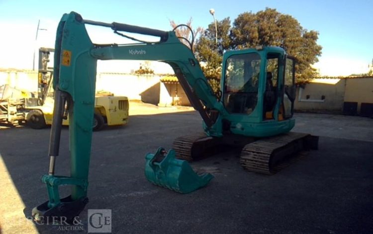 KUBOTA MINI PELLE KX 160-3SZ 81H AN2012 VERT 83015