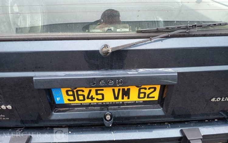 JEEP 4X4 CHEROKEE XJ 174CV BOITE AUTOMATIQUE  9645VM62