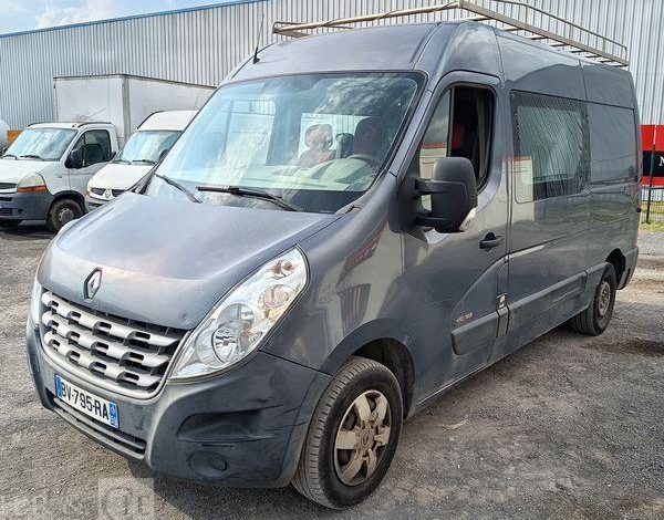 RENAULT MASTER III TRACTION FOURGON L2H2 F3500 2.3 DCi 16V 125 CV – DIESEL – 290689 KMS BLEU BV-795-RA