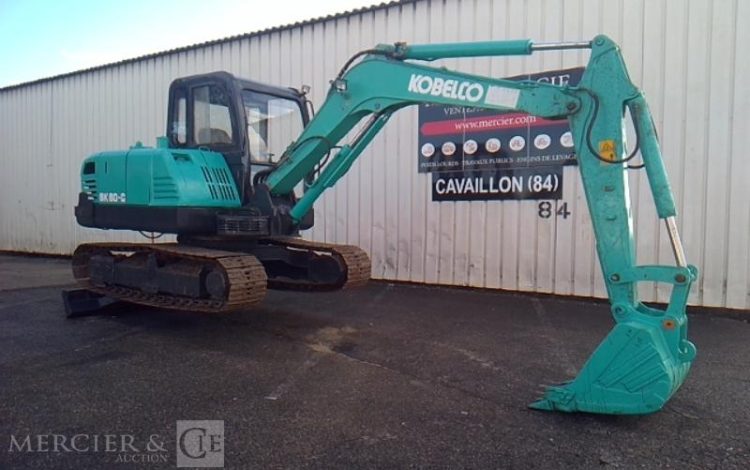 KOBELCO MINI PELLE SK60-C 6T 7704H AN2012 VERT C3611