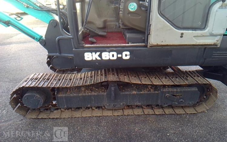 KOBELCO MINI PELLE SK60-C 6T 16196H AN2012 VERT C5237