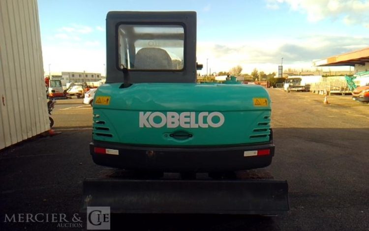 KOBELCO MINI PELLE SK60-C 6T 16196H AN2012 VERT C5237