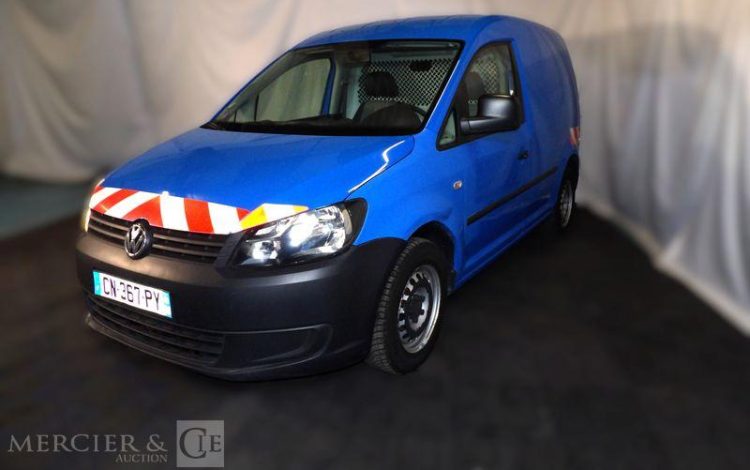 VOLKSWAGEN CADDY FOURGON 2.0 ECOFUEL 110 BLEU CN-367-PY