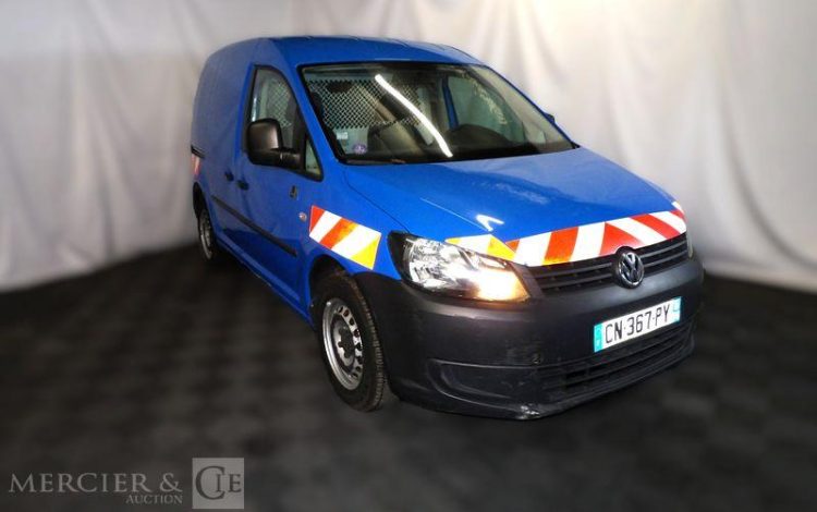 VOLKSWAGEN CADDY FOURGON 2.0 ECOFUEL 110 BLEU CN-367-PY