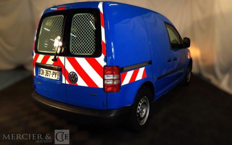 VOLKSWAGEN CADDY FOURGON 2.0 ECOFUEL 110 BLEU CN-367-PY
