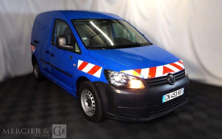 VOLKSWAGEN CADDY FOURGON 2.0 ECOFUEL 110 BLEU CN-453-KF