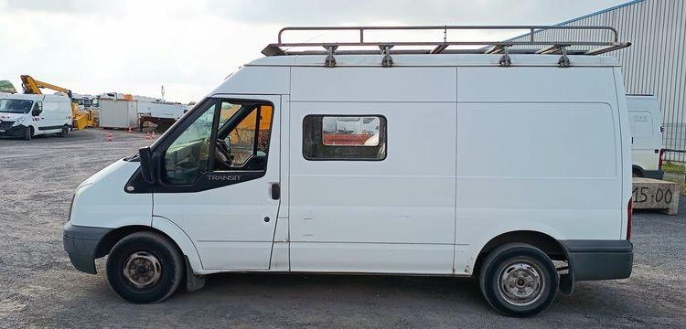 FORD TRANSIT 2006 TRACTION PHASE 2 280M 2.2 TDCi 16V DPF FOURGON MOYEN TOLE 100CV BLANC CX-800-AB