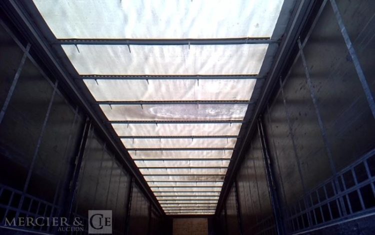 LECITRAILER SEMI REMORQUE BACHE 3 ESSIEUX PTAC 38T NOIR EC-630-QJ