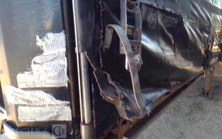 LECITRAILER SEMI REMORQUE BACHE 3 ESSIEUX PTAC 38T NOIR EC-630-QJ