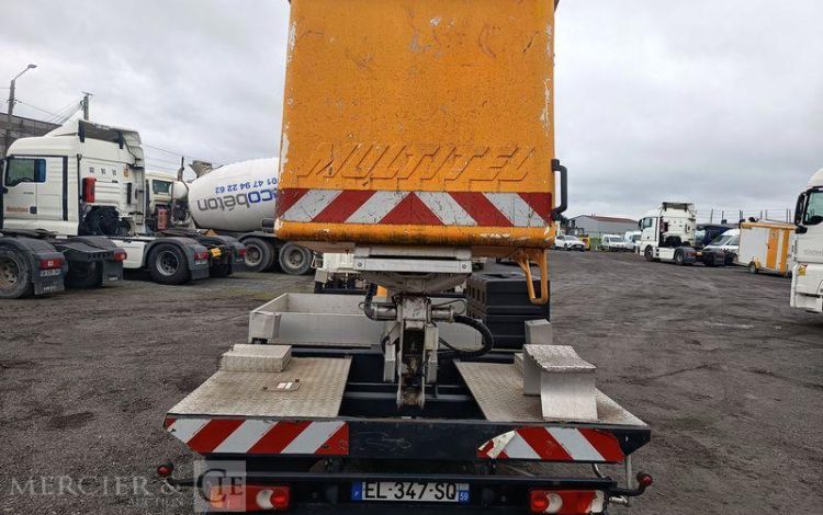 NISSAN CABSTAR NT400 AVEC NACELLE MULTITEL MT202 – 20 METRES – 2404 HEURES – ANNEE 2017 BLANC EL-347-SQ