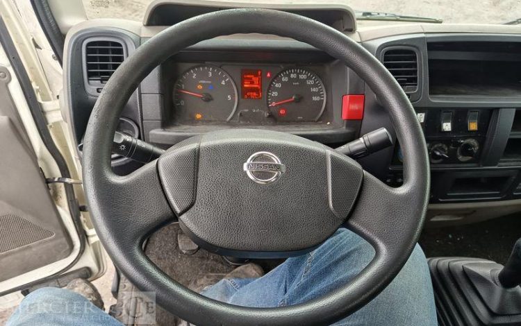 NISSAN CABSTAR NT400 AVEC NACELLE MULTITEL MT202 – 20 METRES – 2404 HEURES – ANNEE 2017 BLANC EL-347-SQ