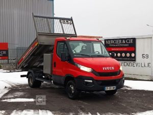 IVECO 35C12 BENNE SIMPLE CABINE COFFRE  EP-051-NV