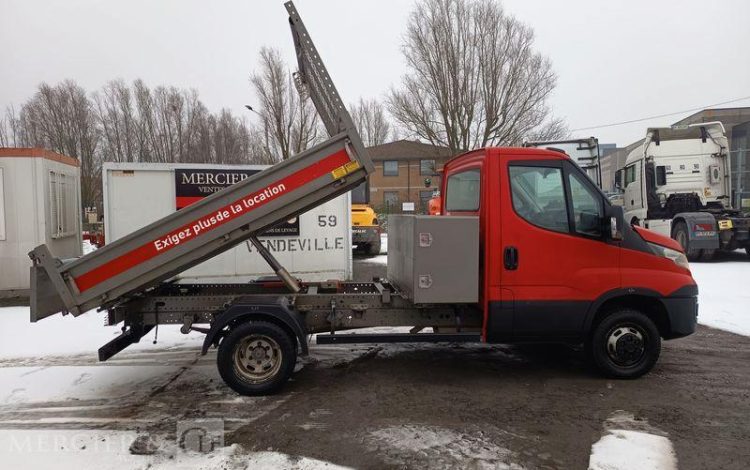 IVECO 35C12 BENNE SIMPLE CABINE COFFRE  EP-051-NV