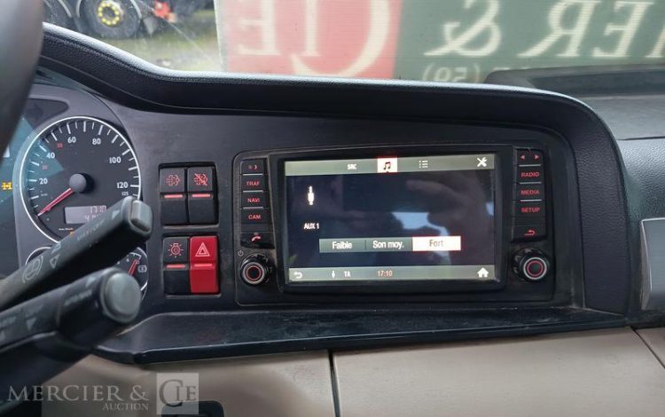 MAN TGS 32,420 PORTEUR TOUPIE A BETON – PTRA 32 TONNES – 159486 KMS – ANNEE 2017 BLANC EP-916-HW