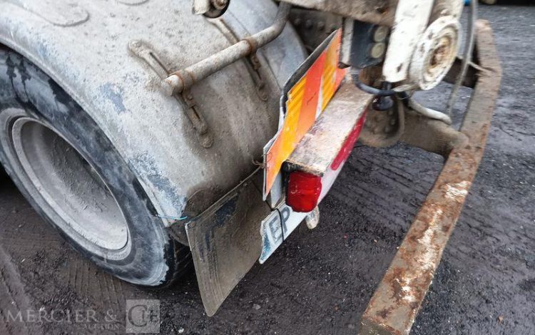 MAN TGS 32,420 PORTEUR TOUPIE A BETON – PTRA 32 TONNES – 159486 KMS – ANNEE 2017 BLANC EP-916-HW