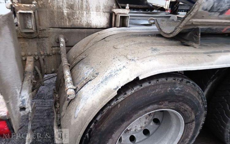 MAN TGS 32,420 PORTEUR TOUPIE A BETON – PTRA 32 TONNES – 159486 KMS – ANNEE 2017 BLANC EP-916-HW