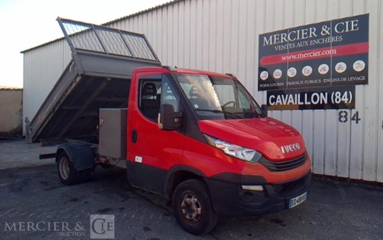 IVECO 35C12 BENNE SIMPLE CABINE COFFRE  EQ-468-HX