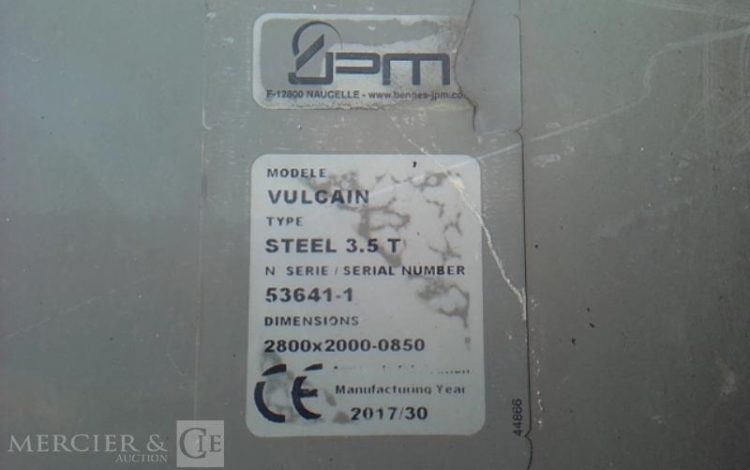 IVECO 35C12 BENNE SIMPLE CABINE COFFRE  EQ-468-HX