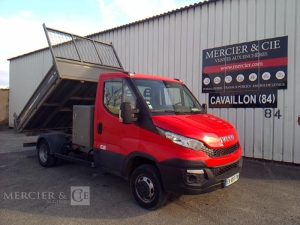 IVECO 35S12 BENNE SIMPLE CABINE COFFRE  EX-857-TN