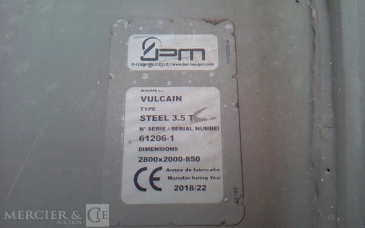 IVECO 35-120 BENNE SIMPLE CABINE COFFRE  EY-135-MK