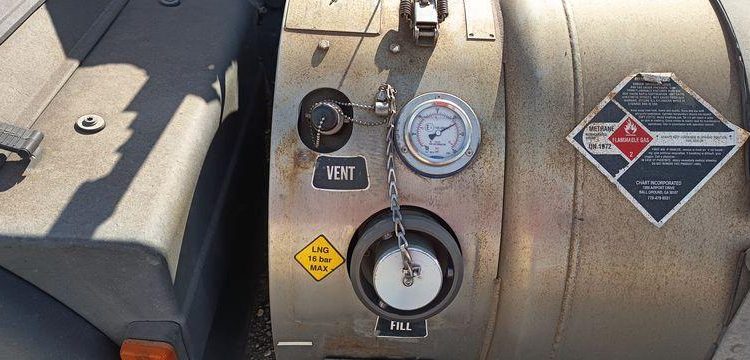 IVECO STRALIS 460 NP – PTRA 44 TONNES – GAZ – 228591 KMS – ANNEE 2018 JAUNE FB-616-TQ