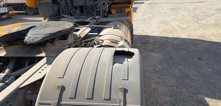 IVECO STRALIS 460 NP – PTRA 44 TONNES – GAZ – 228591 KMS – ANNEE 2018 JAUNE FB-616-TQ