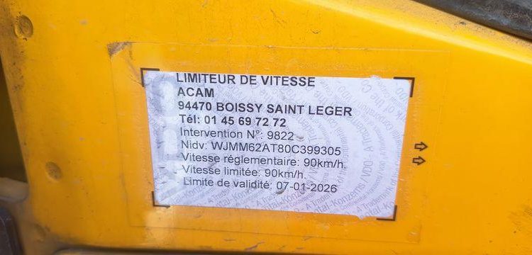 IVECO STRALIS NP460 – PTRA : 44 TONNES – GAZ – 205247 KMS – JAUNE FB-623-TQ