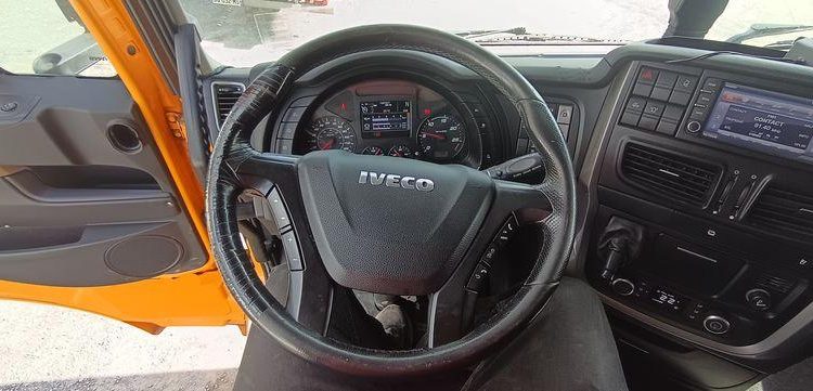 IVECO STRALIS NP460 – PTRA : 44 TONNES – GAZ – 205247 KMS – JAUNE FB-623-TQ