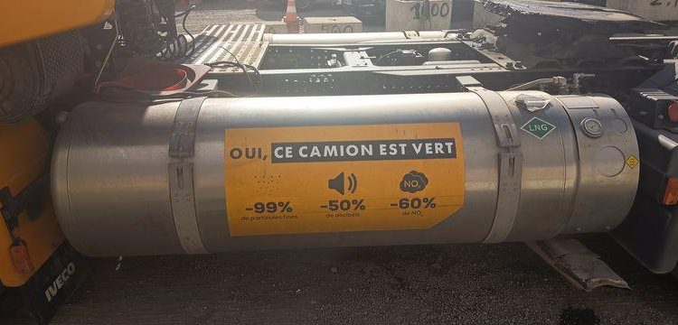 IVECO STRALIS NP460 – PTRA : 44 TONNES – GAZ – 205247 KMS – JAUNE FB-623-TQ